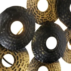 QAZQA Orientalische Wandleuchte antik gold 3-flammig - Balla