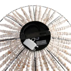 QAZQA Orientalische Wandleuchte beige mit Perlen - Moti