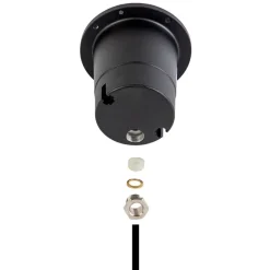 QAZQA Outdoor Ground Spot Stahl 11cm IP67 - Basic Round