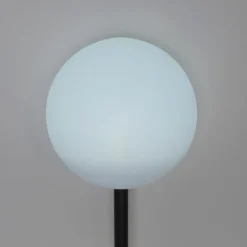 QAZQA Outdoor-Leuchte weiß 30 cm inkl. LED IP44 Solar RGBW - Ludger