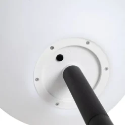 QAZQA Outdoor-Leuchte weiß 30 cm inkl. LED IP44 Solar RGBW - Ludger