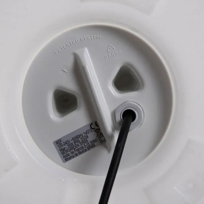 Newgarden Outdoor-Stehleuchte Weiß inkl. LED IP65 - Kaktus