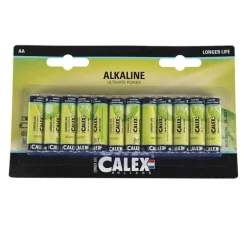 Calex 12-Pack AA-Batterien - Penlite Alkaline Longlife