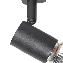 QAZQA 1-Phasen-Schiene spot schwarz - Jeany