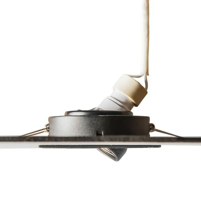 QAZQA Quadratischer Einbauspot schwarz schwenk- und neigbar - Artemis