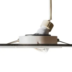 QAZQA Quadratischer Einbauspot weiß schwenkbar und kippbar - Artemis