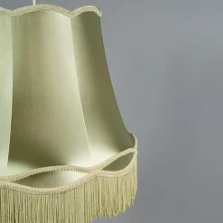 QAZQA Retro Hängelampe grün 45 cm - Granny