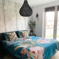 Kinder QAZQA Retro Hängelampe schwarz 45 cm - Lina Drop