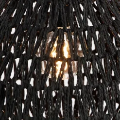 Kinder QAZQA Retro Hängelampe schwarz 45 cm - Lina Drop