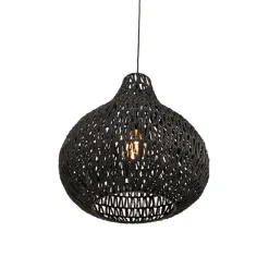 Kinder QAZQA Retro Hängelampe schwarz 45 cm - Lina Drop