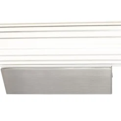 QAZQA Retro Wandleuchte Gunmetal 40cm inkl. LED IP44 - Coco