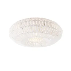 Kinder QAZQA Retro-Deckenleuchte weiß Seil rund - Lina