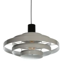 Steinhauer Retro-Hängelampe Grün Rund - Halo Cirque