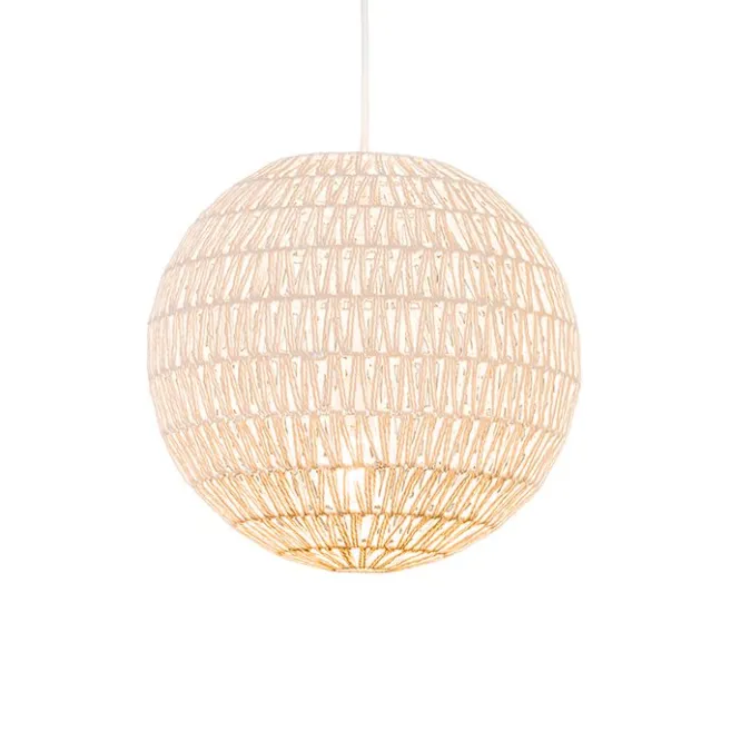 Kinder QAZQA Retro-Hängelampe weiß 40 cm - Lina Ball 40