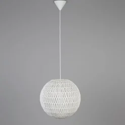 Kinder QAZQA Retro-Hängelampe weiß 40 cm - Lina Ball 40