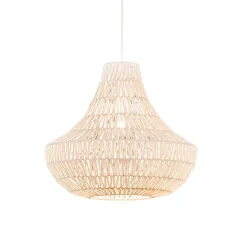 Kinder QAZQA Retro-Hängelampe weiß 50 cm - Lina Cono 50