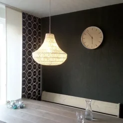 Kinder QAZQA Retro-Hängelampe weiß 50 cm - Lina Cono 50