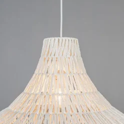 Kinder QAZQA Retro-Hängelampe weiß 50 cm - Lina Cono 50