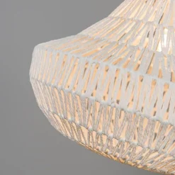 Kinder QAZQA Retro-Hängelampe weiß 50 cm - Lina Cono 50