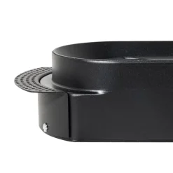 QAZQA Runder Einbau-Strahler schwarz GU10 70mm 2-flammig - Hubs