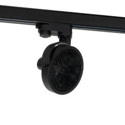 QAZQA Schienenspot Schwarz für 3-Phasen Schiene GU10 111mm - 3-Phasen Master Honey