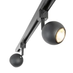 QAZQA Schienensystem Gissi 3 schwarz