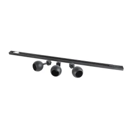 QAZQA Schienensystem Gissi 3 schwarz