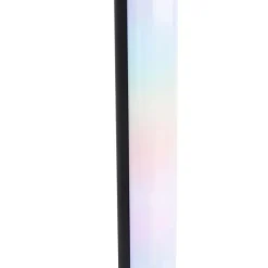 Trio Leuchten Schwarze Tischleuchte inkl. LED mit Fernbedienung und RGB - Arnold