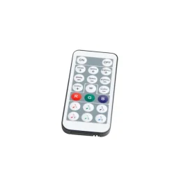 Trio Leuchten Schwarze Tischleuchte inkl. LED mit Fernbedienung und RGB - Arnold