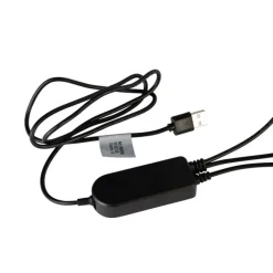 Trio Leuchten Schwarze Tischleuchte inkl. LED mit Fernbedienung und RGB - Arnold