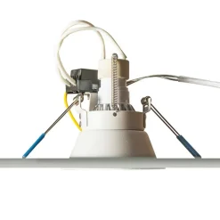 QAZQA Set aus 3 Einbaustrahlern weiß rund - Dept