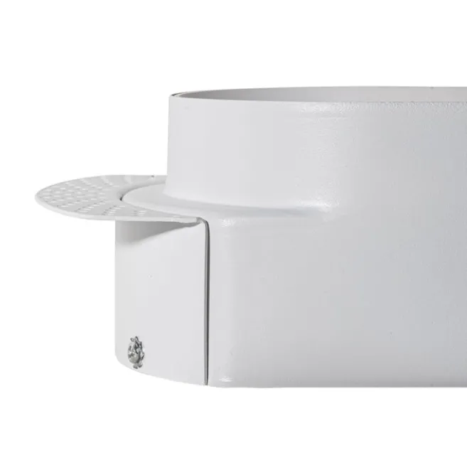 QAZQA Set mit 6 abgerundeten Einbaustrahlern Weiß GU10 50mm 2-Licht - Hubs