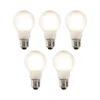 LUEDD Set mit 5 dimmbaren E27 LED-Glühlampen aus satiniertem Glas 320 lm 2700K