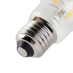 LUEDD Set mit 5 dimmbaren E27 LED-Lampen Klarglas 4W 320 lm 2200K