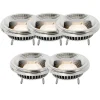 LUEDD Set mit 5 dimmbaren G53 LED-Leuchtmitteln AR111 12W 600lm 2700K