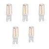 LUEDD Set mit 5 dimmbaren G9 LED-Leuchtmitteln 3,2 W 250 lm 2200 K