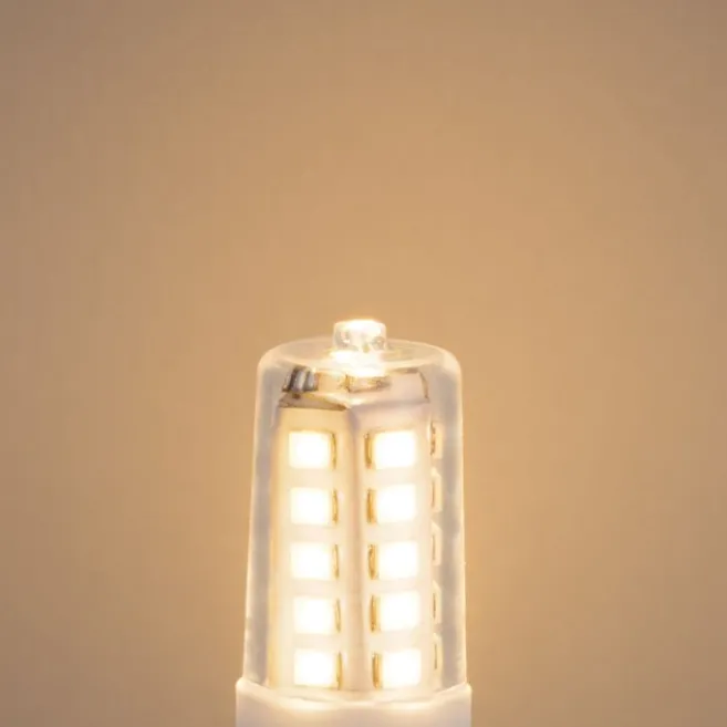 LUEDD Set mit 5 dimmbaren G9 LED-Leuchtmitteln 3,2 W 250 lm 2200 K