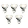 LUEDD Set mit 5 dimmbaren GU10 LED-Lampen 4W 310lm 3000K