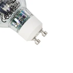 LUEDD Set mit 5 dimmbaren GU10 LED-Lampen 4W 310lm 3000K