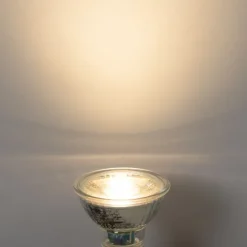 LUEDD Set mit 5 dimmbaren GU10 LED-Lampen 4W 310lm 3000K