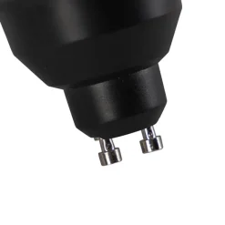 LUEDD Set mit 5 dimmbaren GU10 LED AR111 schwarz 8W 600lm 2700K