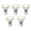 LUEDD Set mit 5 dimmbaren GU10-LED-Lampen 7W 600 lm 4000K