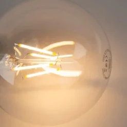 LUEDD Set mit 5 dimmbaren LED-Lampen E27 G95 5W 470 lm 2700K