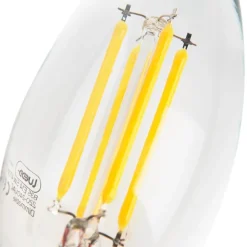 LUEDD Set mit 5 E14 dimmbaren LED-Kerzenlampen B35 5W 380 lm 2700K