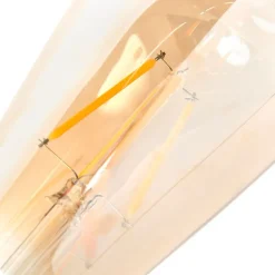 LUEDD Set mit 5 E27 dimmbaren LED-Lampen ST64 Goldline 5W 380 lm 2200K