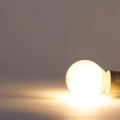 LUEDD Set mit 4 E14 LED-Lampen P45 matt 3,5W 360 lm 2700K