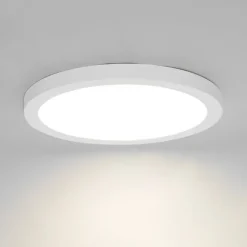 QAZQA Set mit 6 Einbau- oder Aufbau-Spots weiß 30 cm inkl. LED 3-Stufen-Dim-to-Warm - Trans