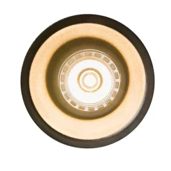 QAZQA Set mit 6 Einbauspots schwarz rund - Dept