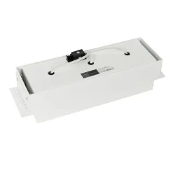 QAZQA Set mit 6 Einbauspots weiß GU10 AR70 Trimless 3-Licht - Oneon