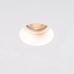 QAZQA Set mit 6 Einbauspots weiß 13 cm rund - Gypsy Stucco